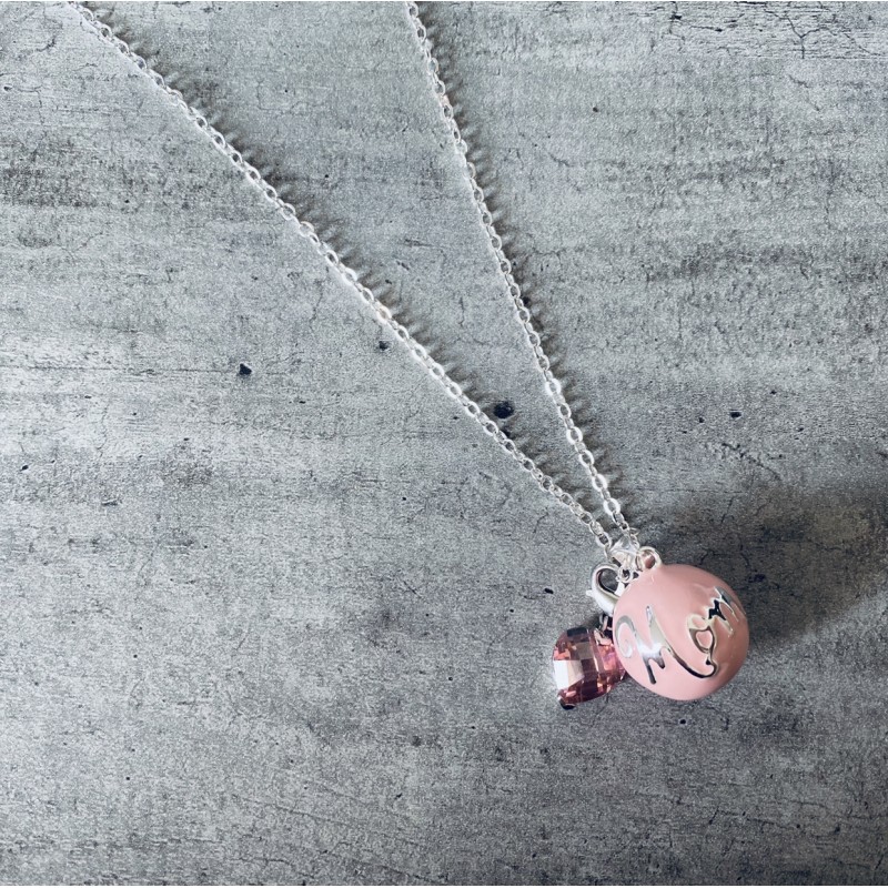 Bola de grossese Rose Mom pendentif Bola de grossese Rose Mom pendentif