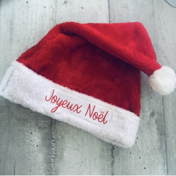 Bonnet de noël doux