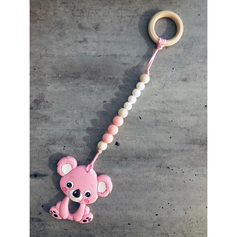 suspension portique arche éveil personnalisée rose saumon suspension portique arche éveil personnalisée rose saumon